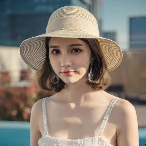 网红草帽女,时尚潮流的引领者